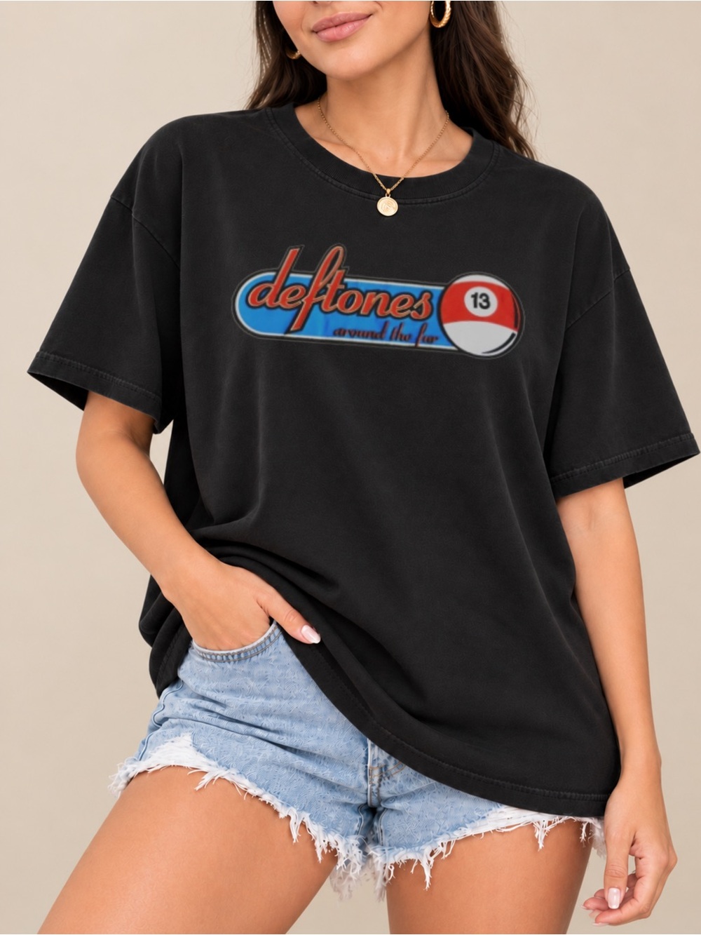 Deftones Around The Fur Unisex Reprint T-shirt